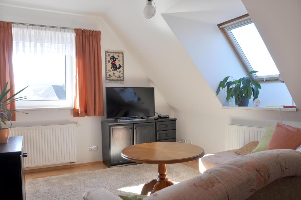 Atelier Gruenfink Ferienwohnung Clausnitz Buitenkant foto