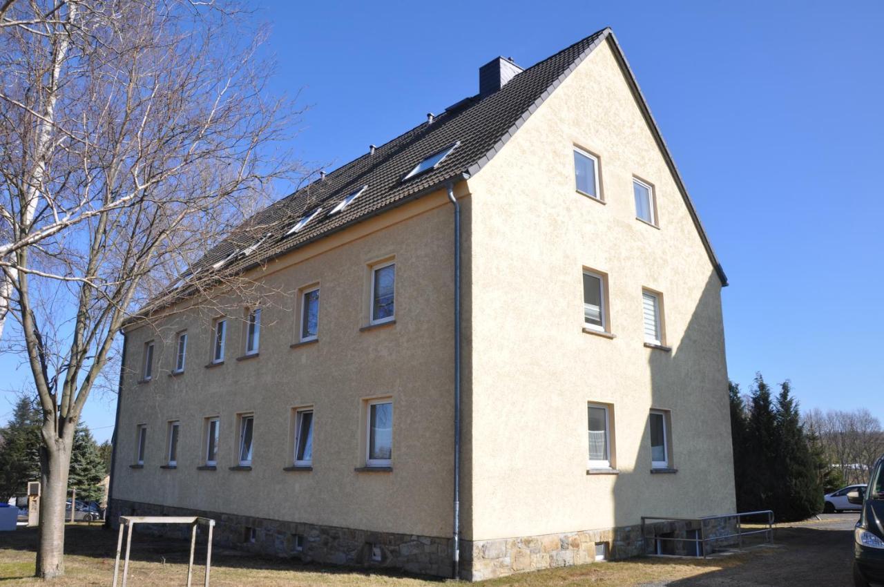 Atelier Gruenfink Ferienwohnung Clausnitz Buitenkant foto