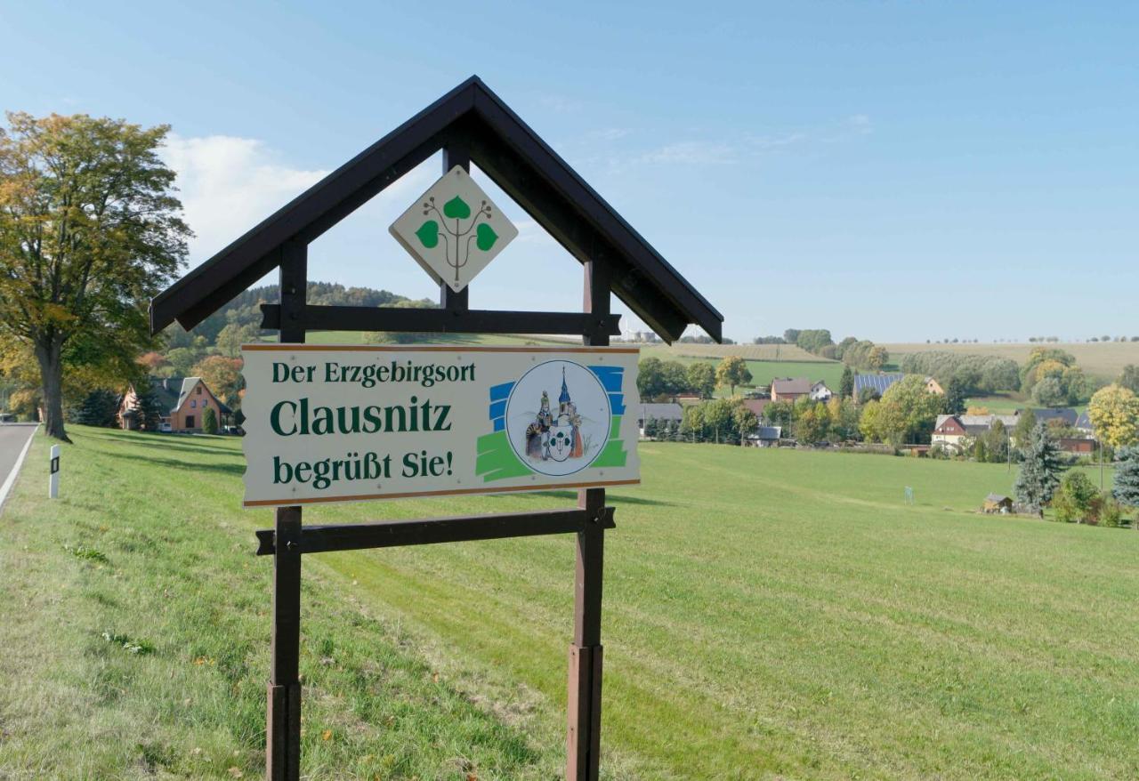 Atelier Gruenfink Ferienwohnung Clausnitz Buitenkant foto